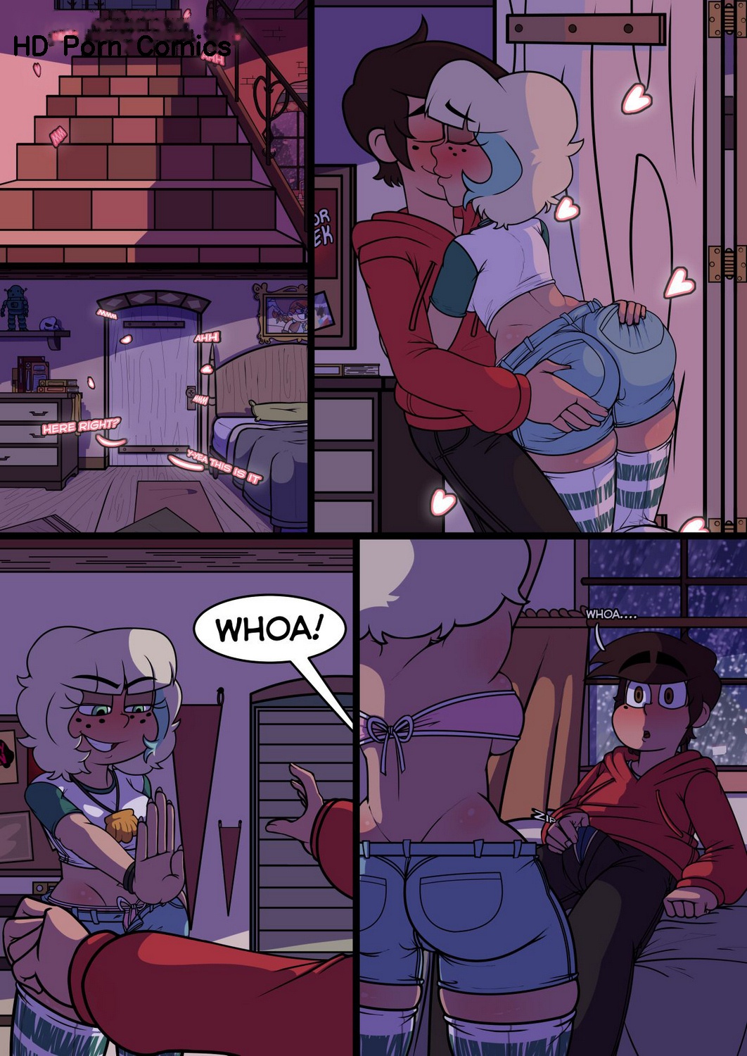 A Little Weird House Party comic porn - Chapter 1 — Page 9