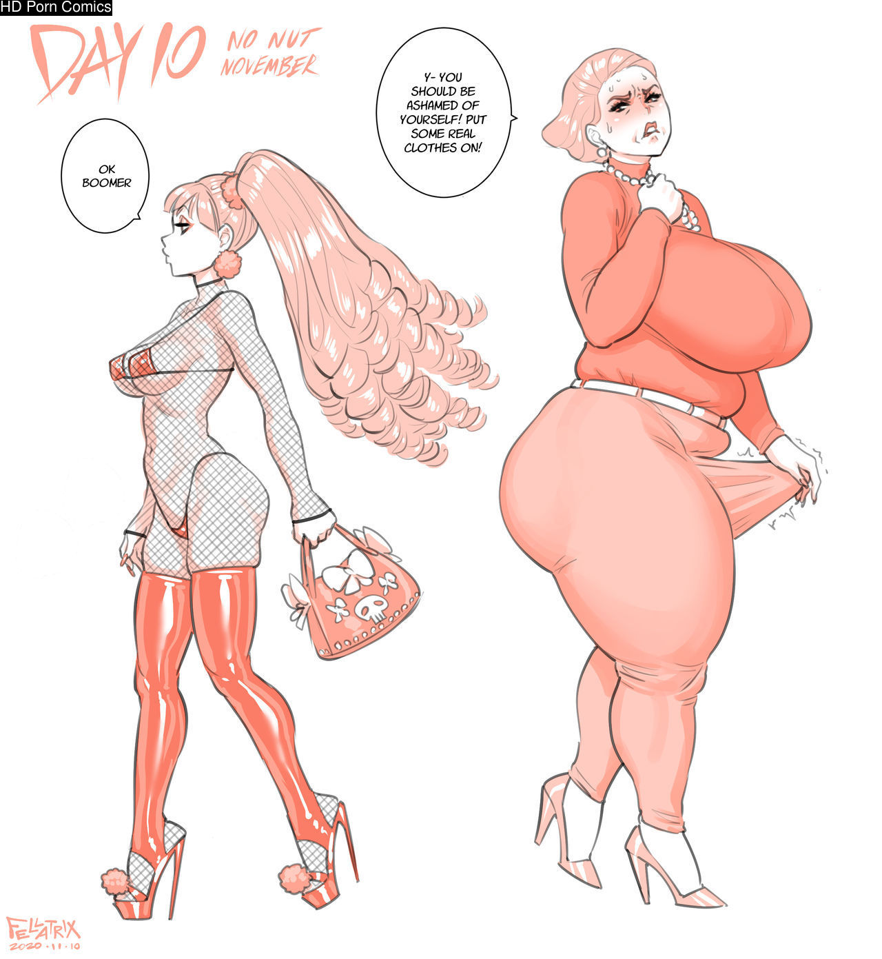 Karen’s No Nut November comic porn - Chapter 1 — Page 10