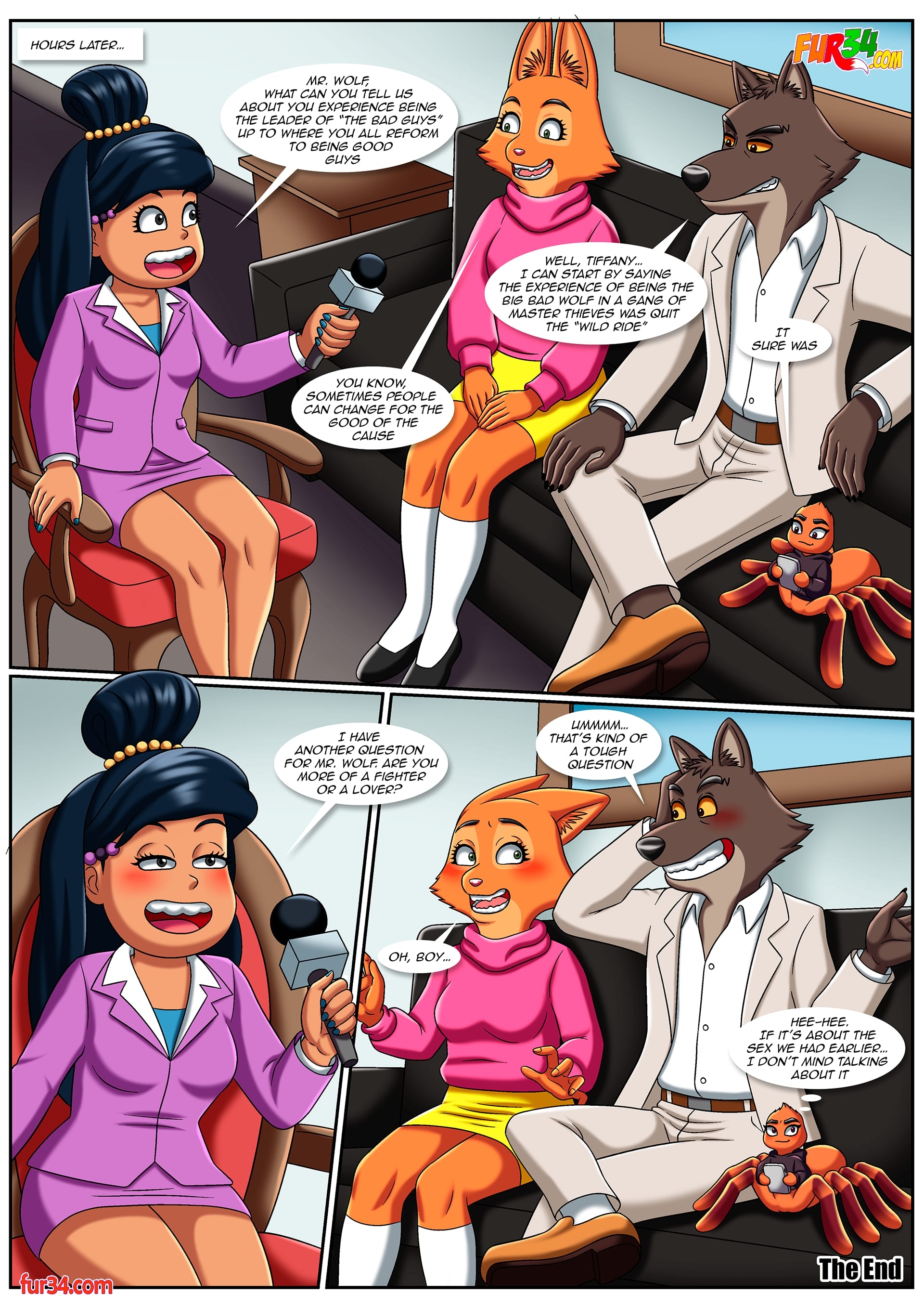 What Does the Fox Say in Bed? (The Bad Guys) [Palcomix] - Chapter 1 — Page 27